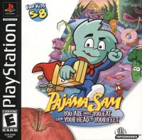 Pajama Sam Playstation  box art